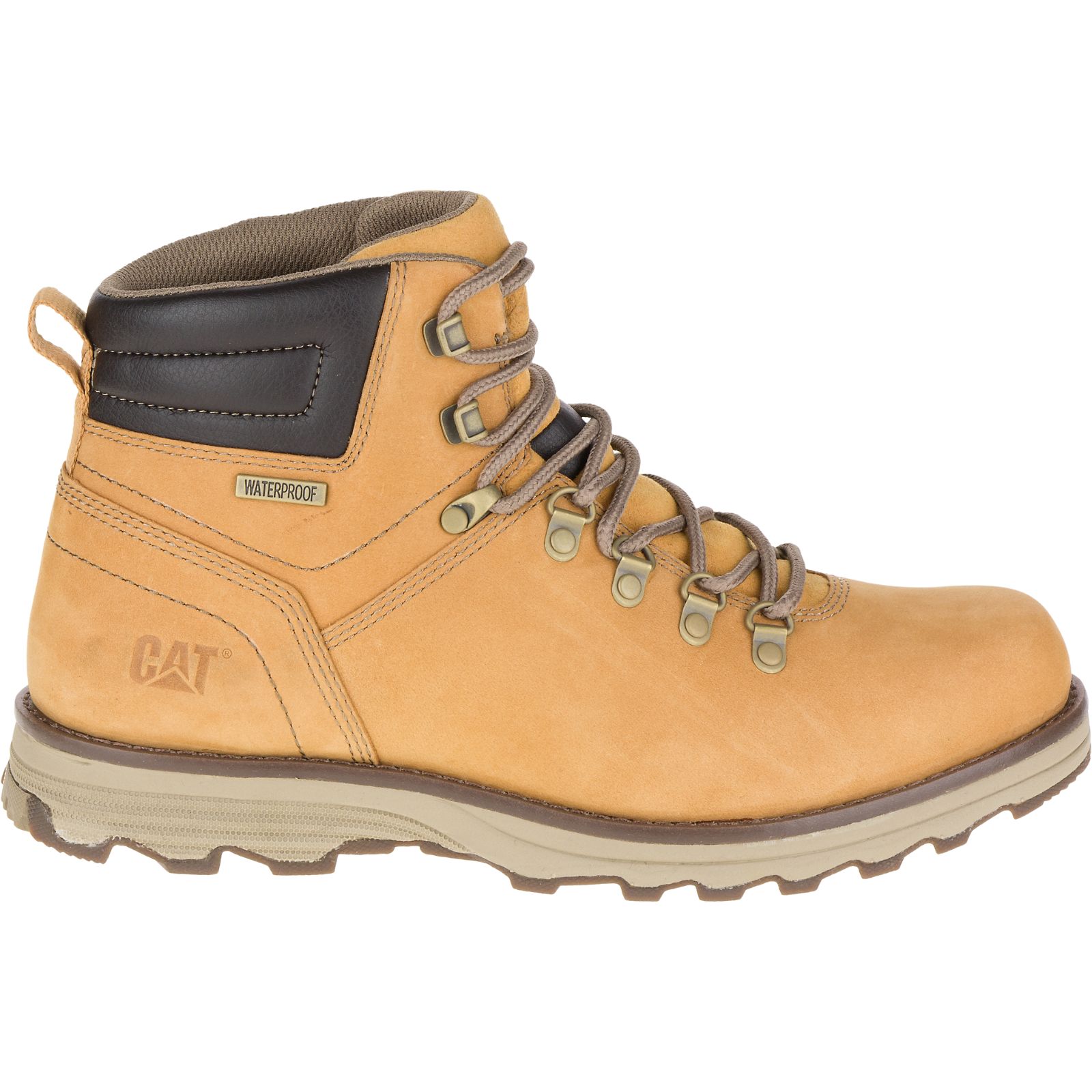 Caterpillar Boots South Africa - Cat Men's Sire Waterproof Work Boots Orange CK1204786